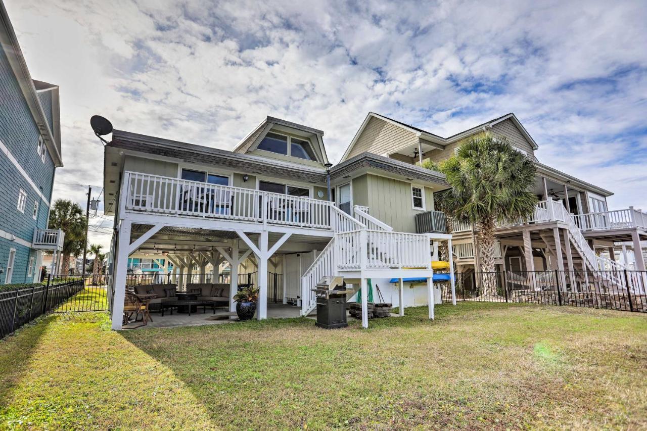 N Myrtle Beach Canalfront Cottage About 2 Mi To Pier Exterior photo