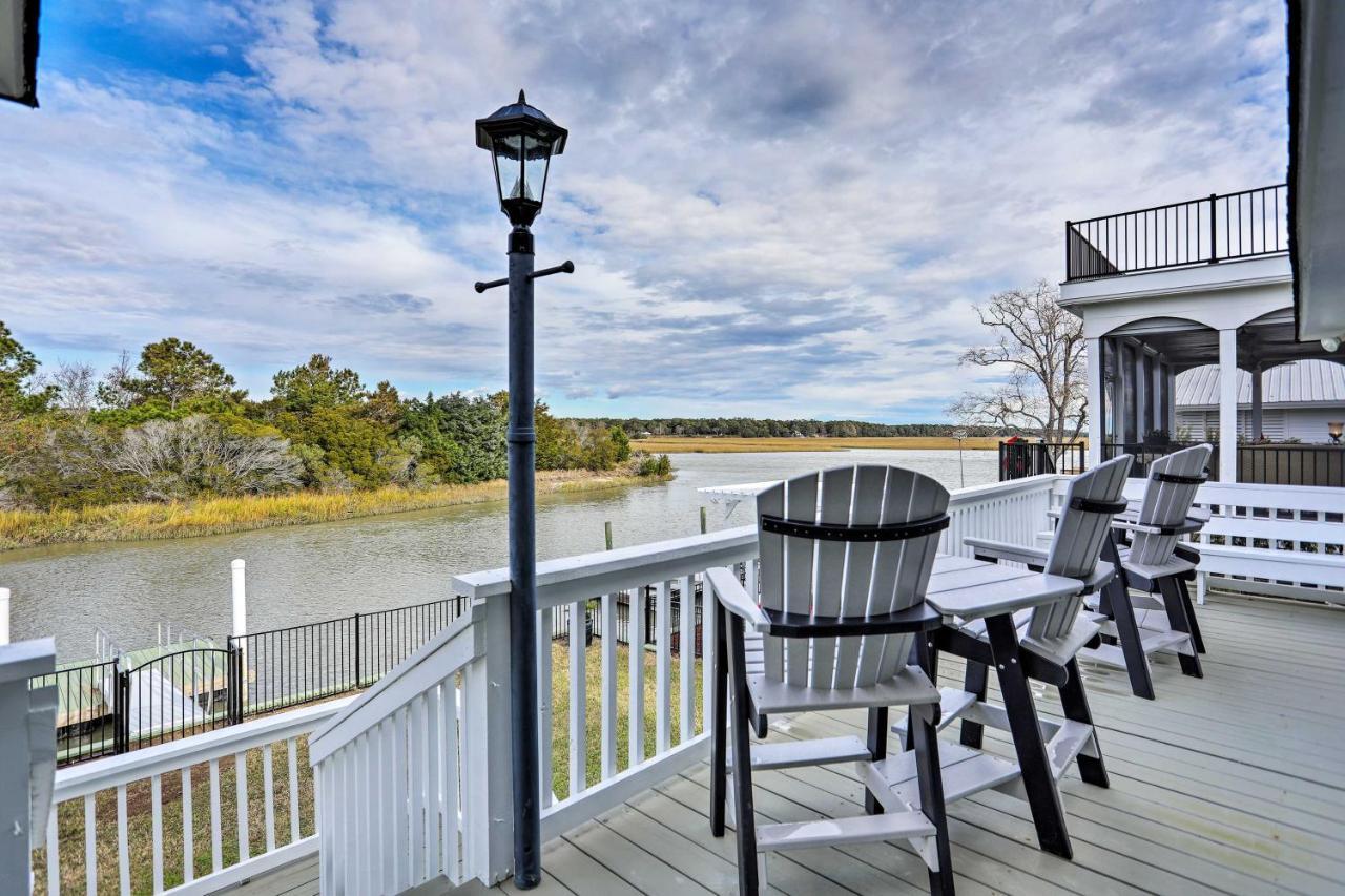 N Myrtle Beach Canalfront Cottage About 2 Mi To Pier Exterior photo